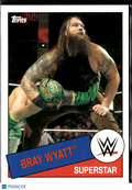 Bray Wyatt 2015 Topps Heritage Card WWE Wrestling