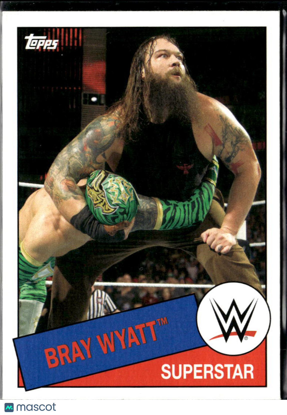 Bray Wyatt 2015 Topps Heritage Card WWE Wrestling