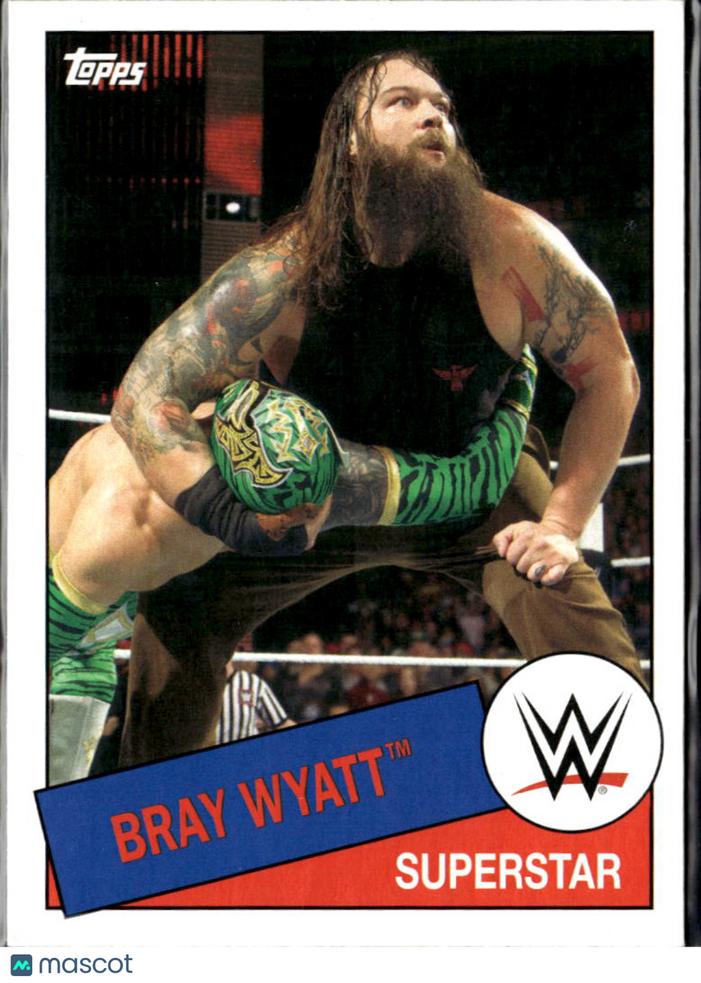 Bray Wyatt 2015 Topps Heritage Card WWE Wrestling