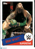Bray Wyatt 2015 Topps Heritage Card WWE Wrestling