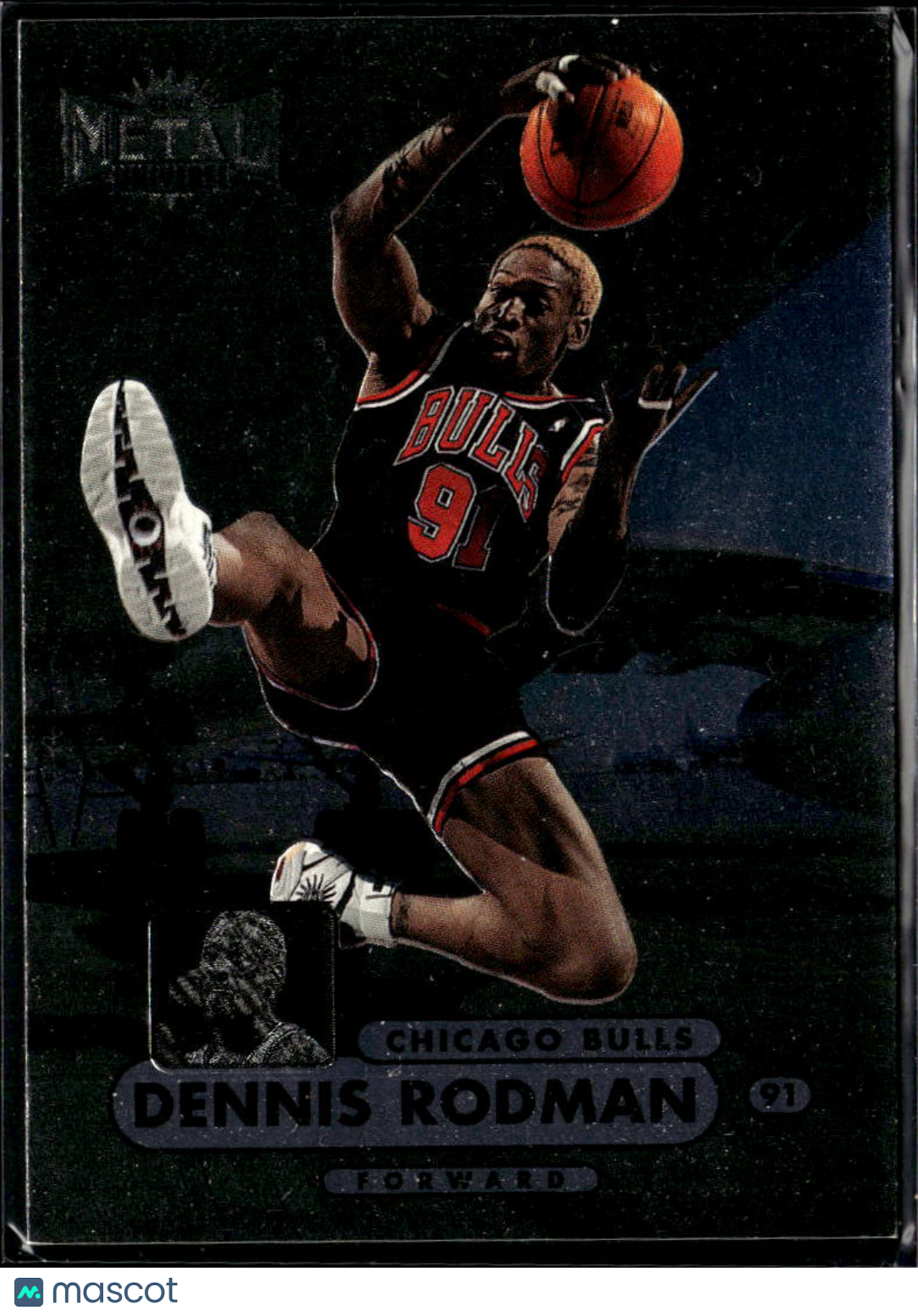 Dennis Rodman 1997-98 SkyBox Metal Universe Chicago Bulls
