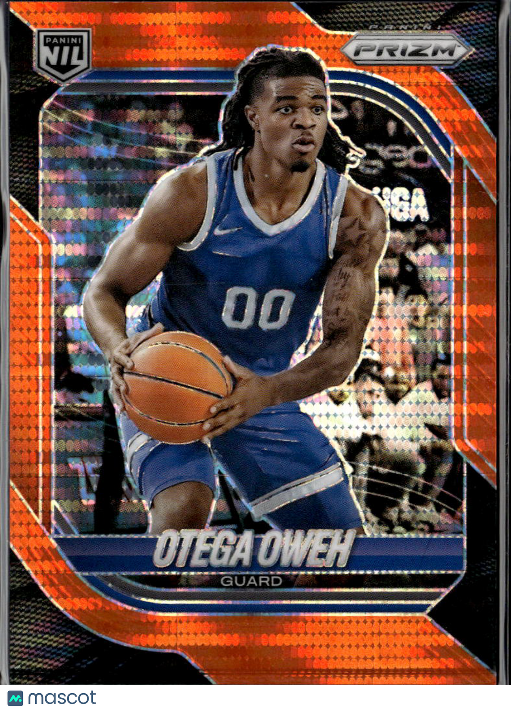 Otega Oweh 2026  Prizm Orange Pulsar Rookie RC /175 Kentucky Wildcats