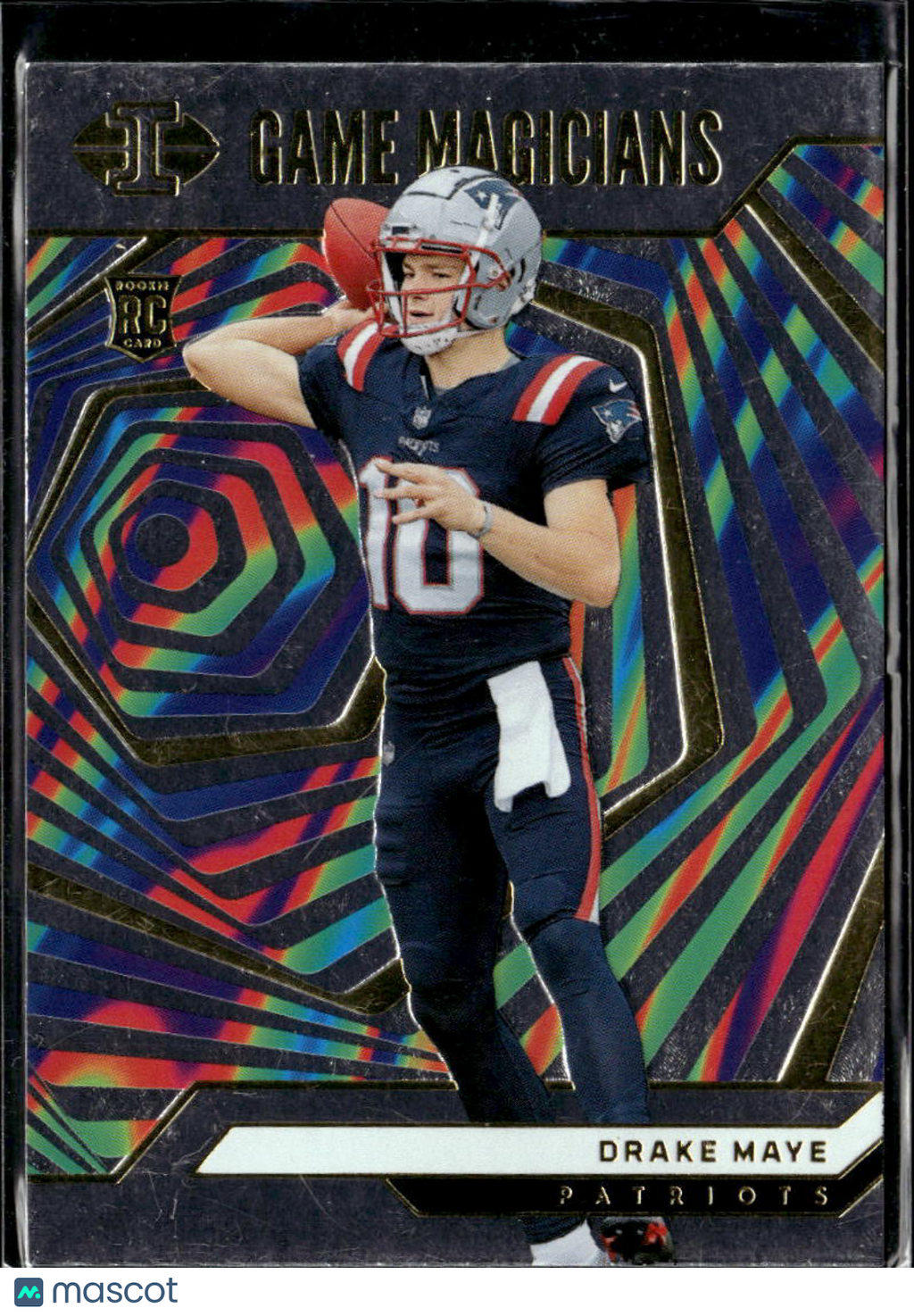 Drake Maye 2024 Illusions Game Magicians Rookie RC New England Patriots
