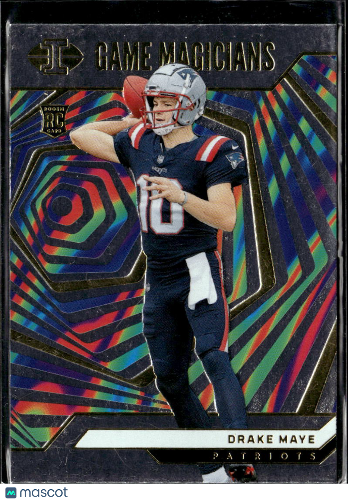 Drake Maye 2024 Illusions Game Magicians Rookie RC New England Patriots