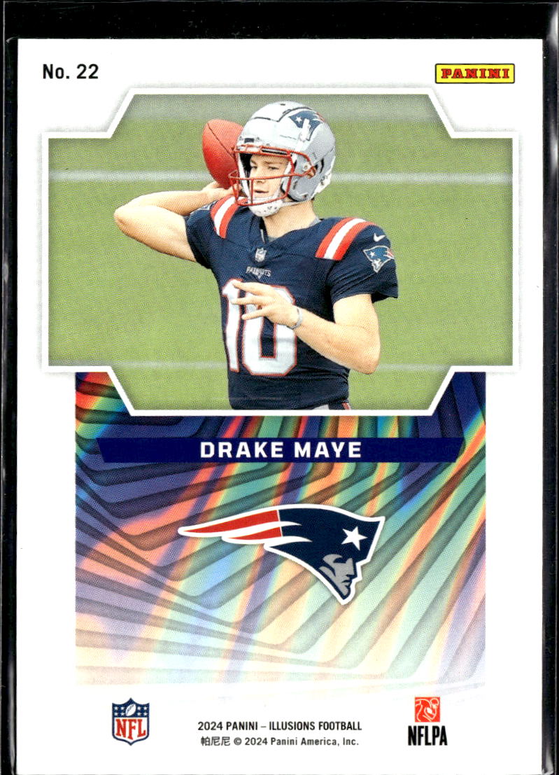 Drake Maye 2024 Illusions Game Magicians Rookie RC New England Patriots