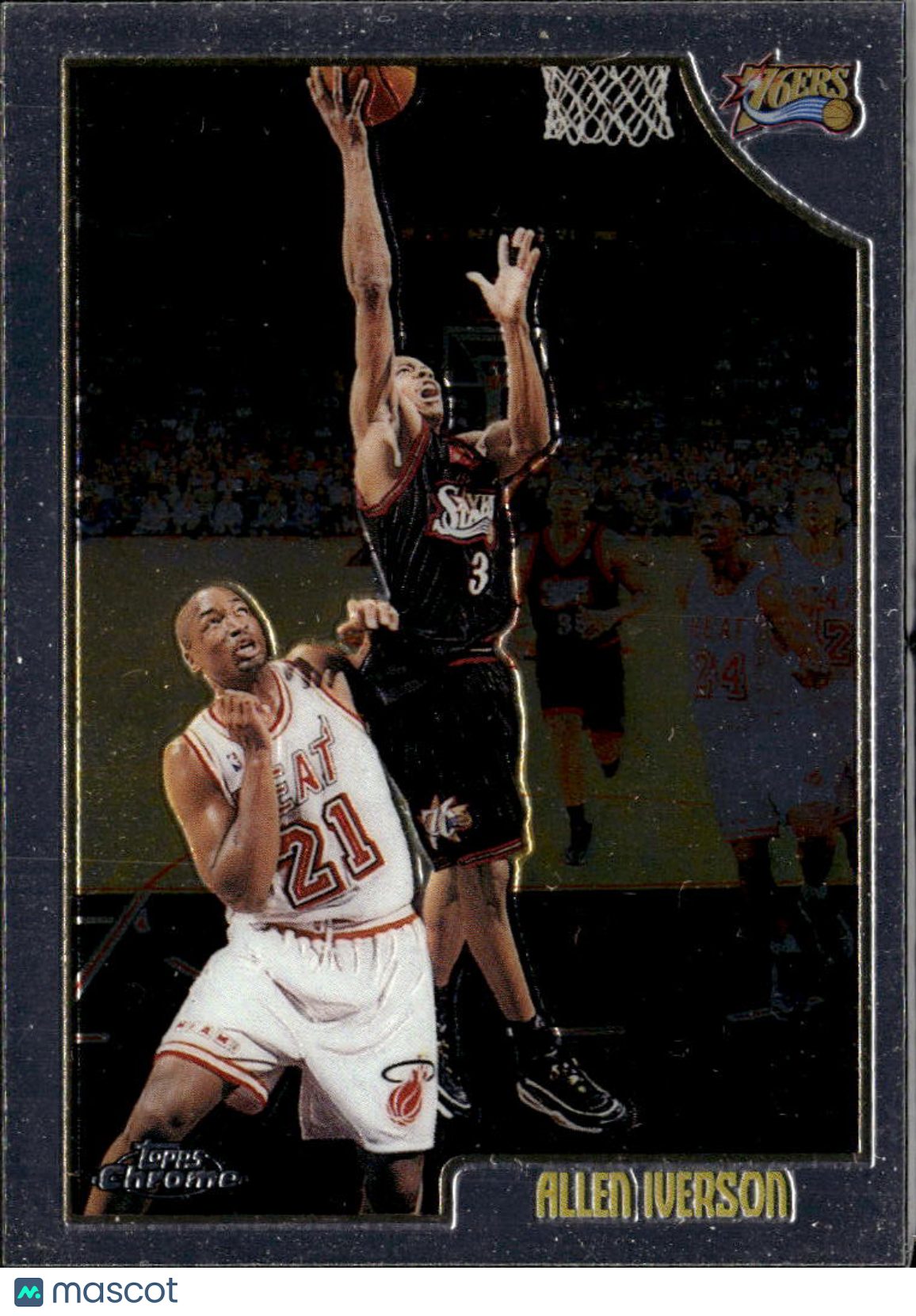 Allen Iverson 1999 Topps Chrome #160 Philadelphia 76ers