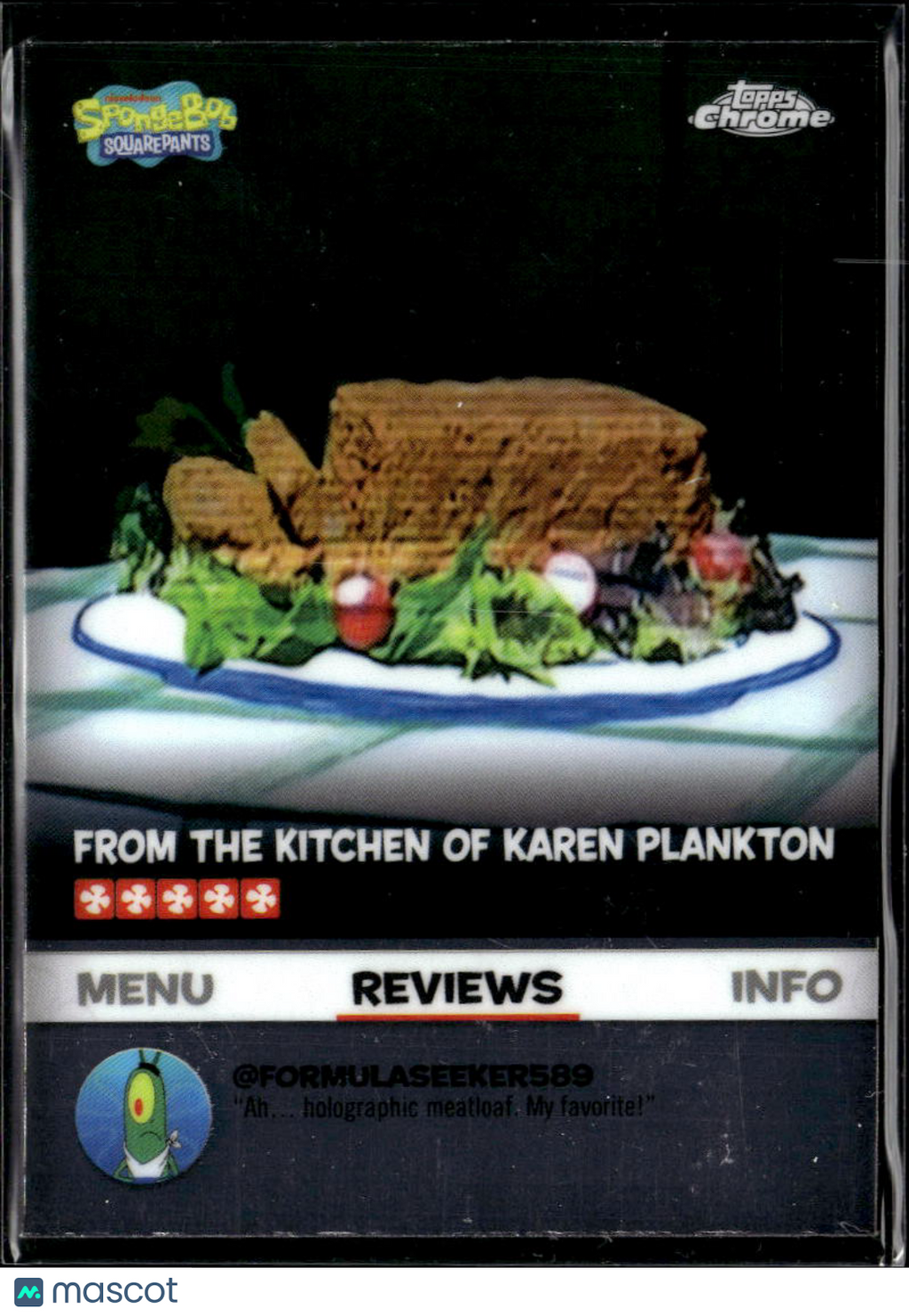 Karen Plankton 2025 Topps Chrome SpongeBob SquarePants #BB-1