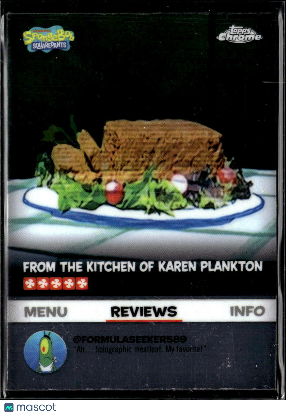 Karen Plankton 2025 Topps Chrome SpongeBob SquarePants #BB-1