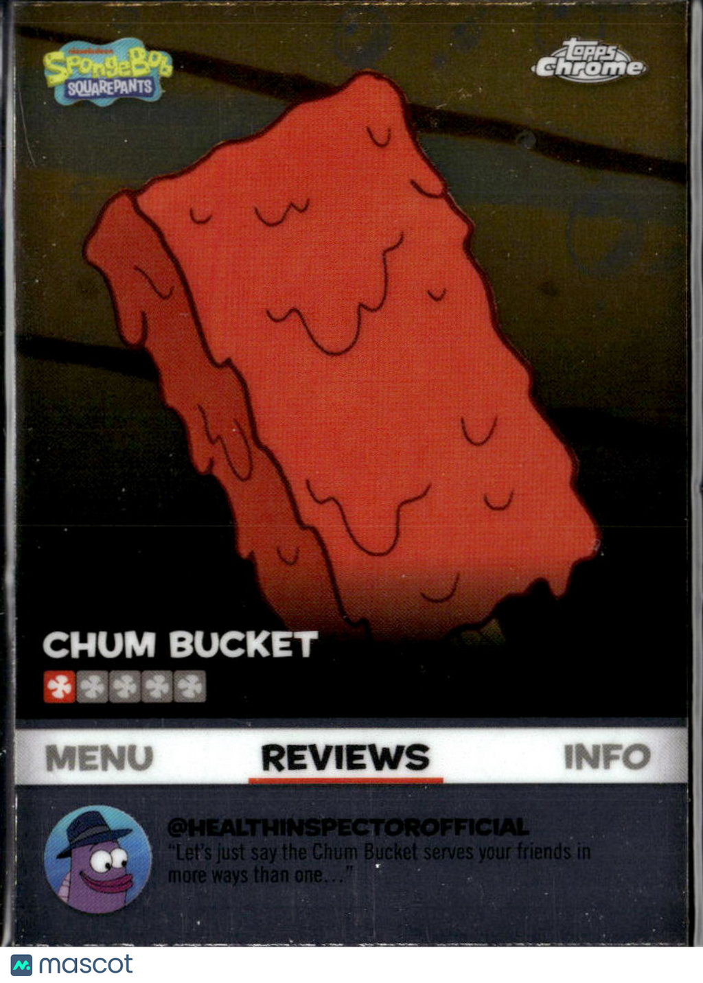 Chum Bucket 2025 Topps Chrome SpongeBob SquarePants #BB-5