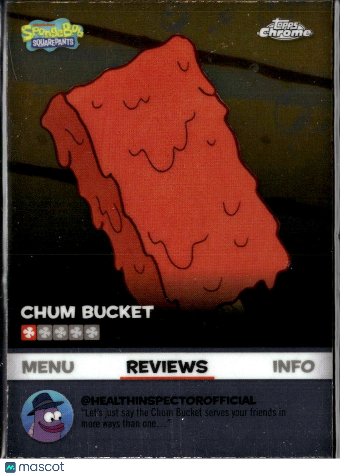 Chum Bucket 2025 Topps Chrome SpongeBob SquarePants #BB-5