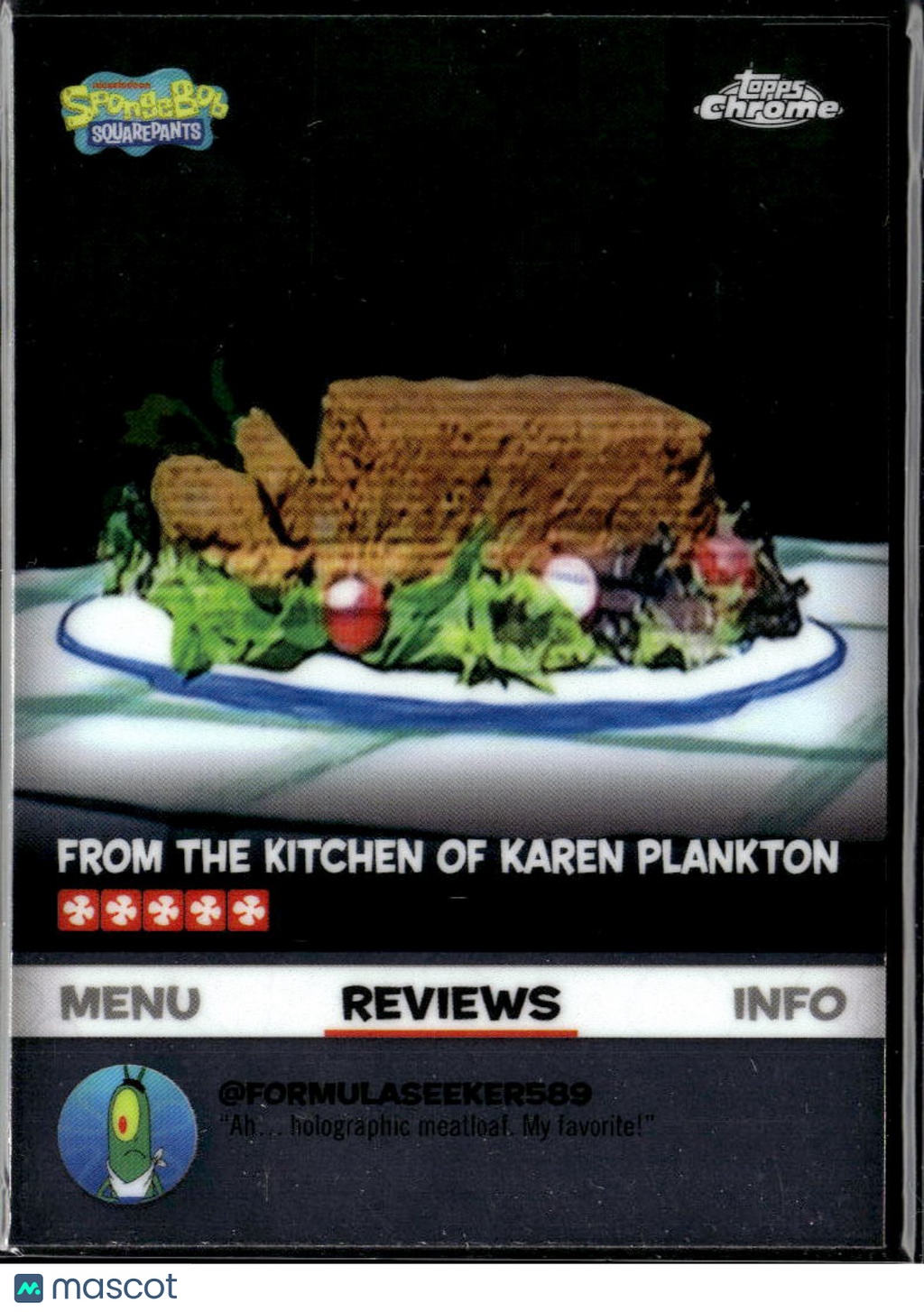 Karen Plankton 2025 Topps Chrome SpongeBob SquarePants #BB-1