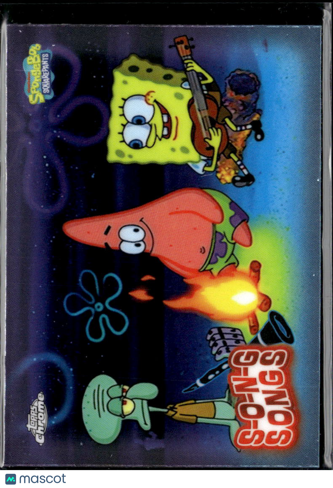Campfire Song Song 2025 Topps Chrome SpongeBob SquarePants Insert #S-2