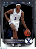 AJ Dybantsa 2025 Bowman Chrome 1st Rookie RC BYU Cougars
