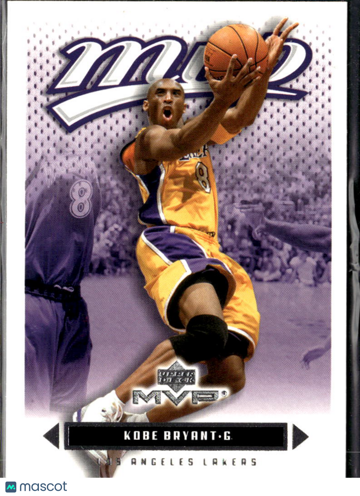 Kobe Bryant 2003 Upper Deck MVP Card #72 Los Angeles Lakers