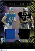 Howie Long Aidan Hutchinson 2022 Illusions Dual Patch RC Detroit Lions Raiders