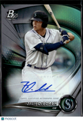 Zach DeLoach 2022 Bowman Platinum Auto Autograph Seattle Mariners