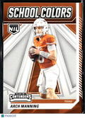Arch Manning 2025 Panini Contenders School Colors Rookie RC Texas Longhorns