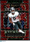 Kenneth Walker III 2022 Select Draft Red Laser RC Rookie Michigan State Chiefs