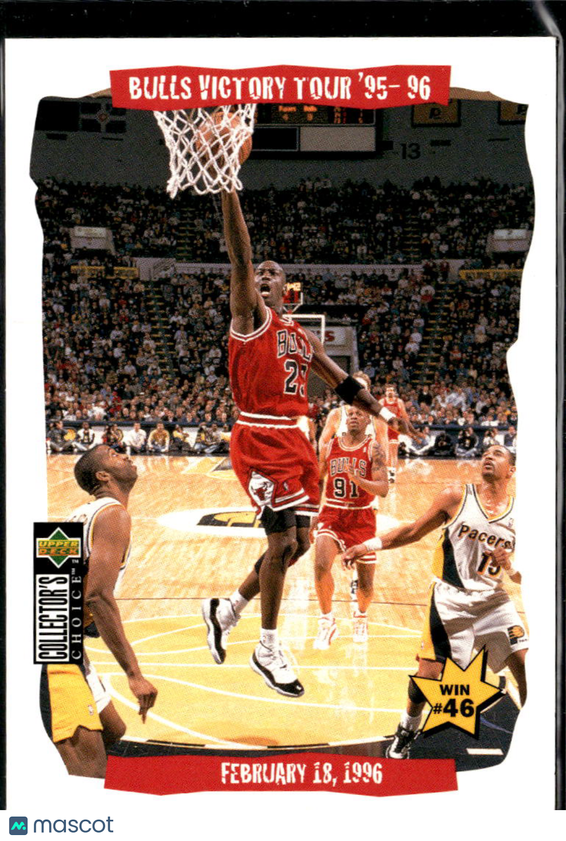 Michael Jordan 1996 Upper Deck Collector's Choice Chicago Bulls