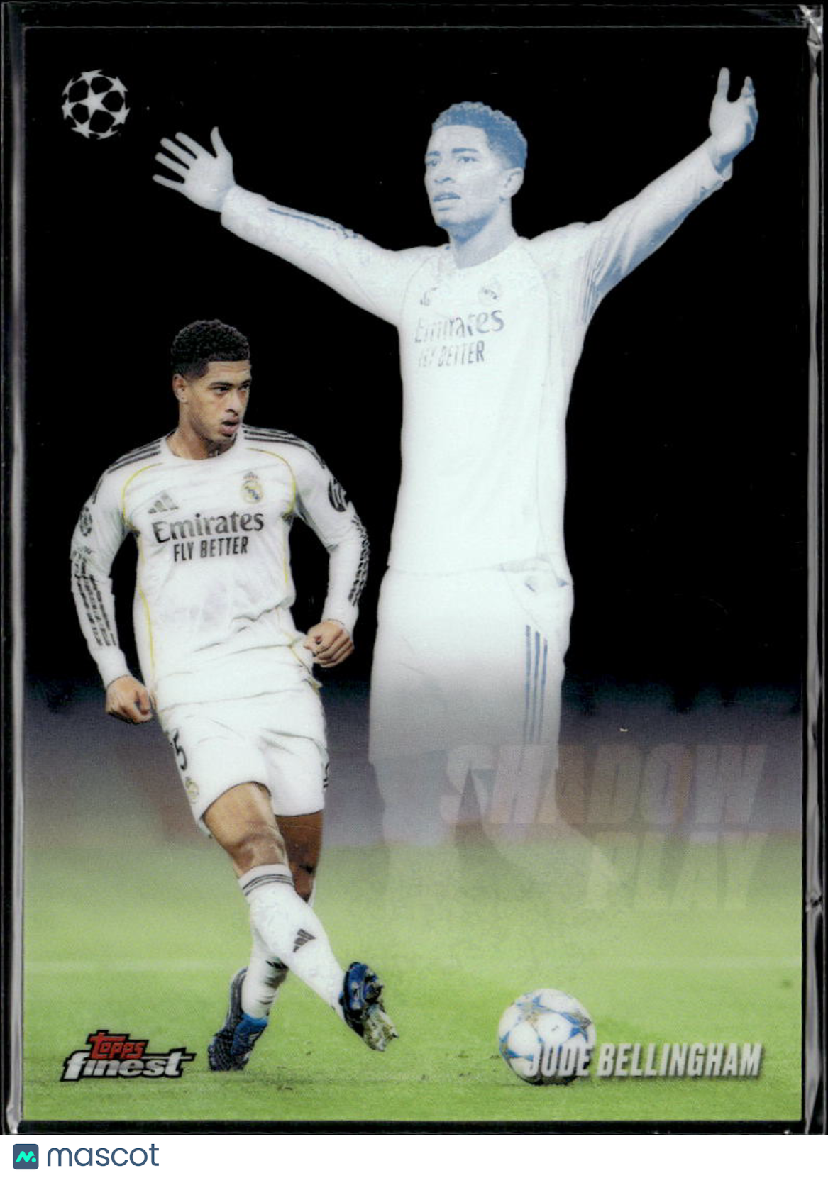 Jude Bellingham 2026 Topps Finest UEFA Shadow Play Real Madrid C.F.