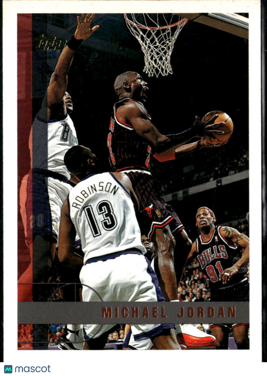 Michael Jordan 1997 Topps #123 Chicago Bulls