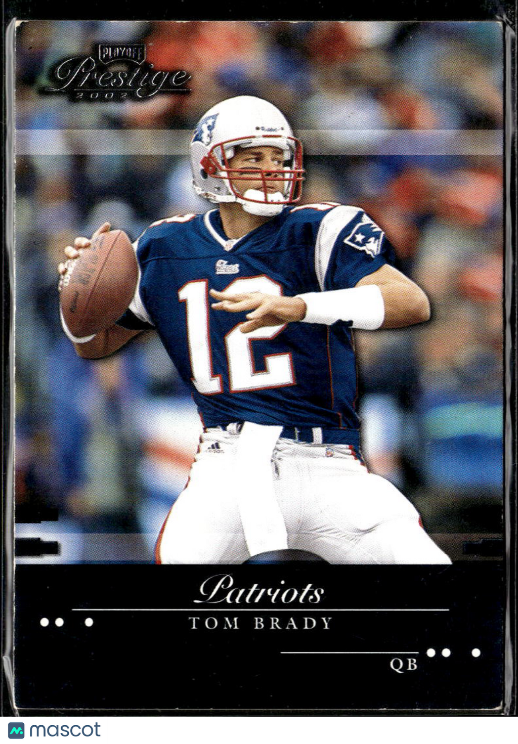 Tom Brady 2002 Playoff Prestige #85 New England Patriots