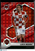 Luka Modric 2022 Mosaic Road to FIFA World Cup Red Prizm Croatia