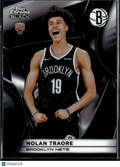 Nolan Traore 2026 Topps Chrome Black Rookie RC Brooklyn Nets