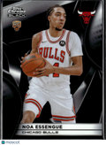 Noa Essengue 2026 Topps Chrome Black Rookie RC Chicago Bulls