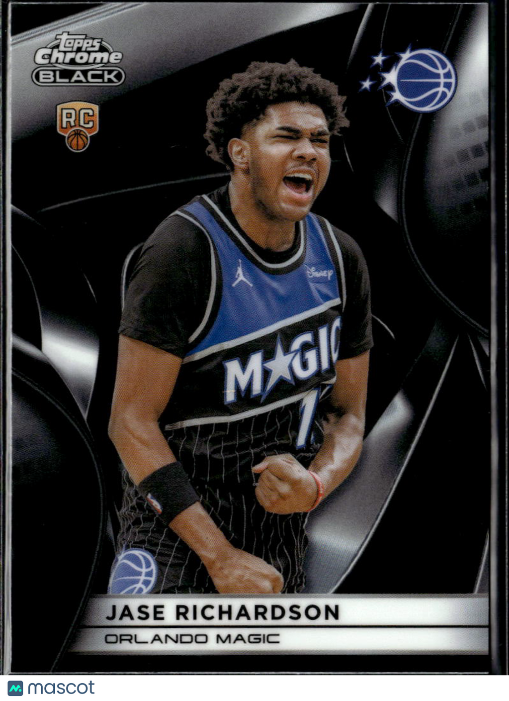 Jase Richardson 2026 Topps Chrome Black Rookie RC Orlando Magic