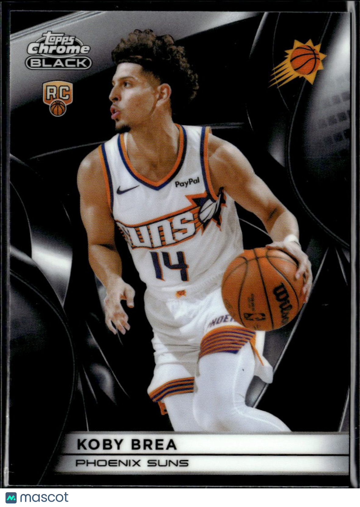 Koby Brea 2026 Topps Chrome Black Rookie RC Phoenix Suns
