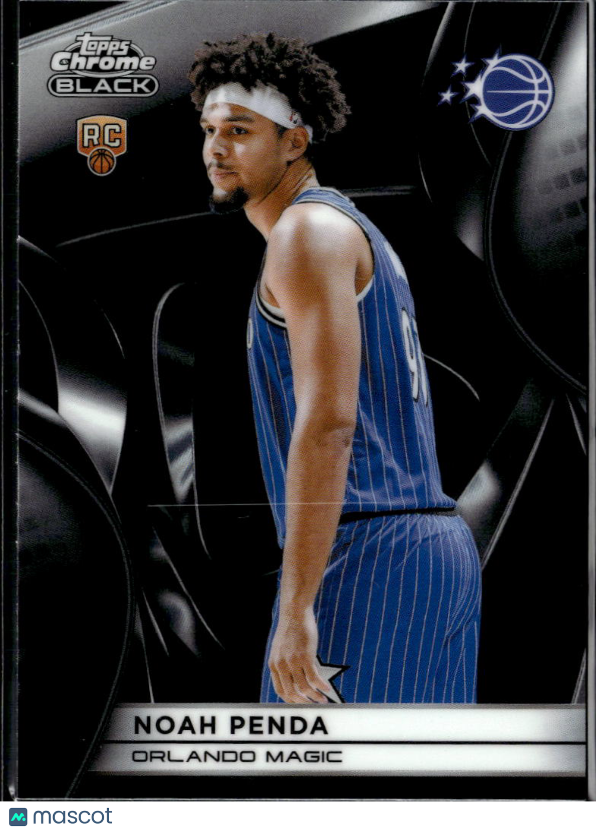 Noah Penda 2026 Topps Chrome Black Rookie RC Orlando Magic