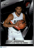 Scoot Henderson 2026 Topps Chrome Black Portland Trail Blazers