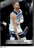 Donte DiVincenzo 2026 Topps Chrome Black Minnesota Timberwolves