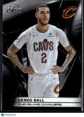 Lonzo Ball 2026 Topps Chrome Black Cleveland Cavaliers