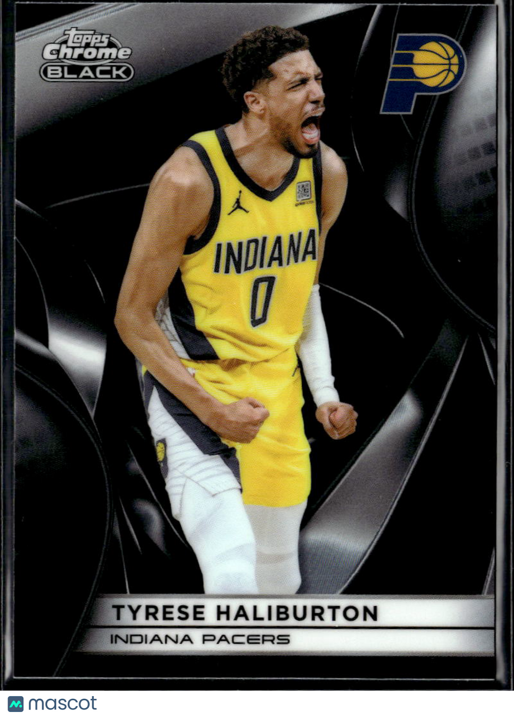 Tyrese Haliburton 2026 Topps Chrome Black Indiana Pacers