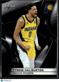 Tyrese Haliburton 2026 Topps Chrome Black Indiana Pacers
