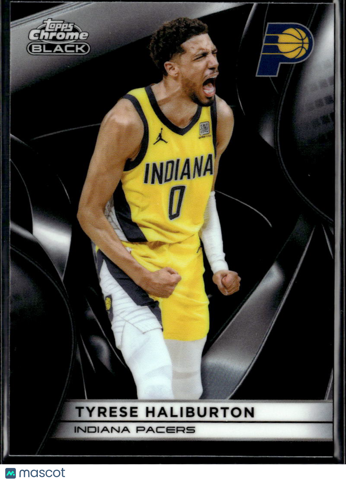 Tyrese Haliburton 2026 Topps Chrome Black Indiana Pacers