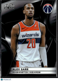 Alex Sarr 2026 Topps Chrome Black Washington Wizards