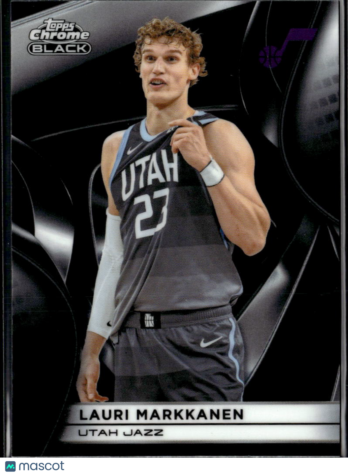 Lauri Markkanen 2026 Topps Chrome Black Utah Jazz