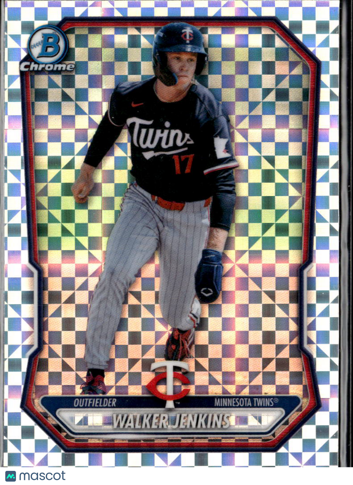 Walker Jenkins 2026 Bowman Chrome Xfractor Minnesota Twins