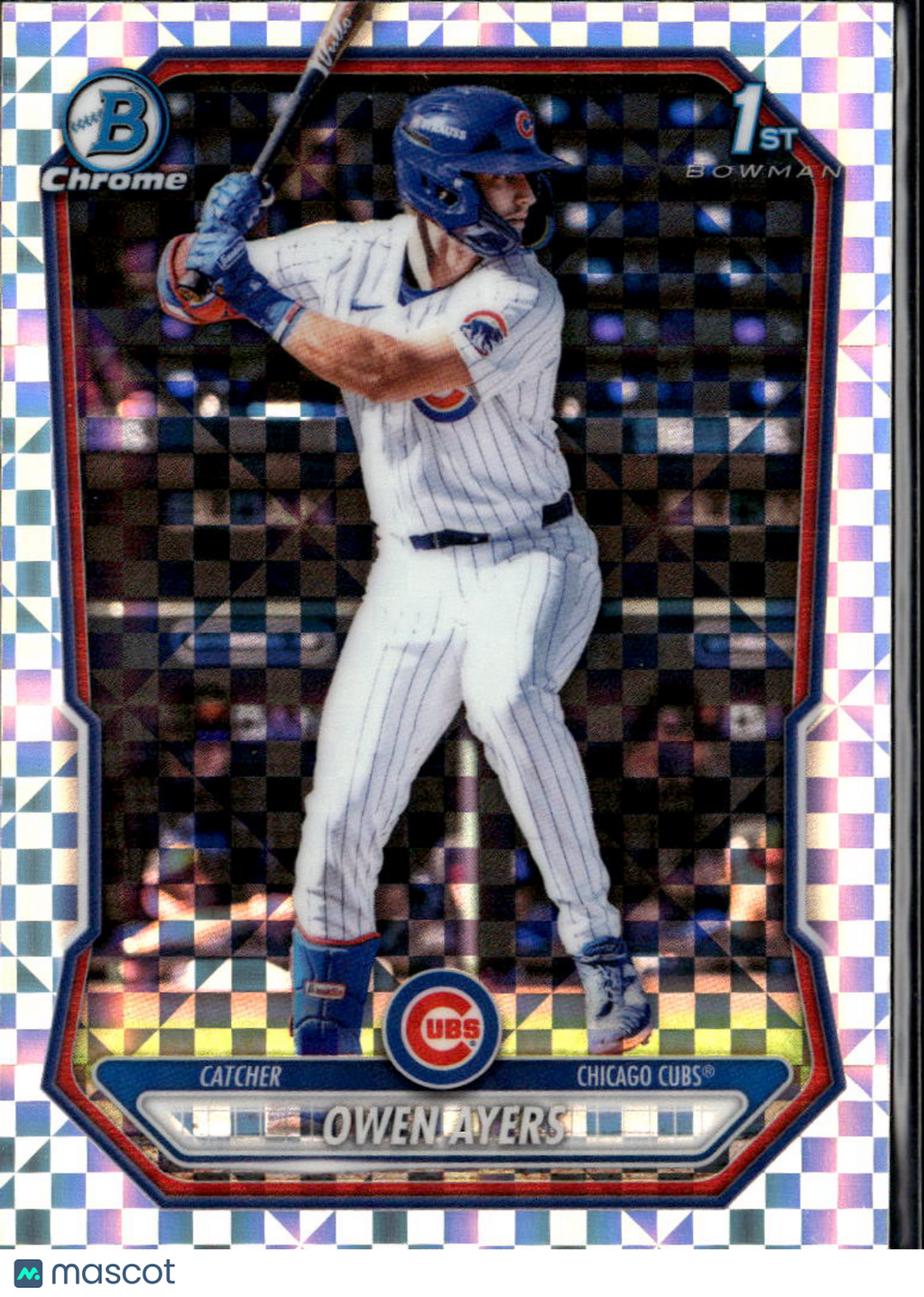 Owen Ayers 2026 Bowman Chrome 1st Xfractor Chicago Cubs