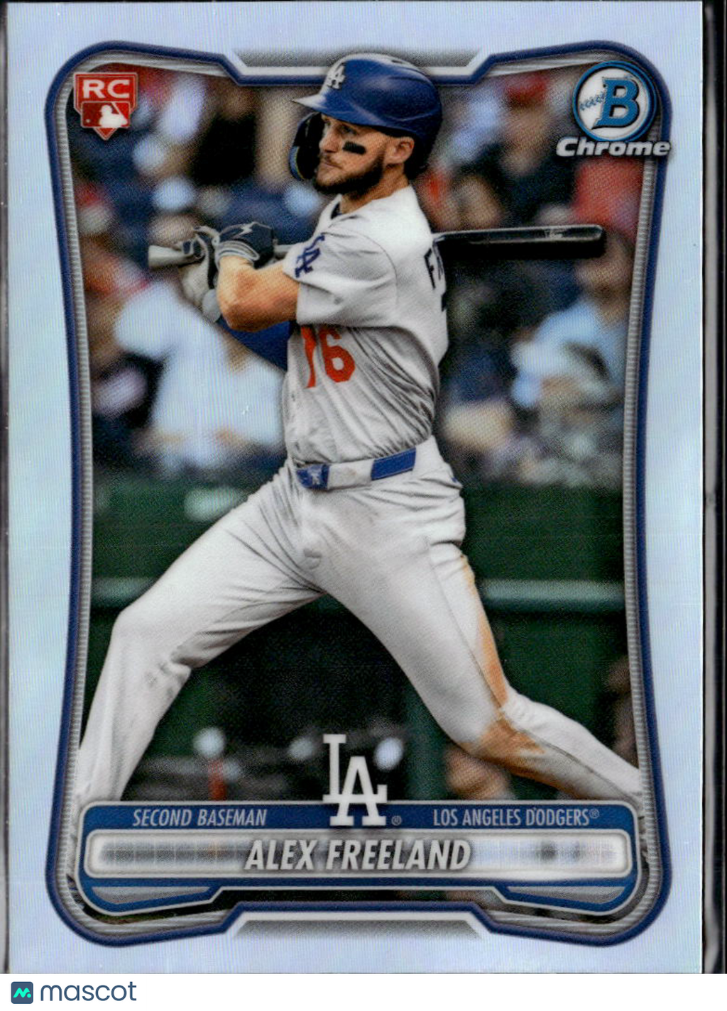 Alex Freeland 2026 Bowman Chrome RC Los Angeles Dodgers