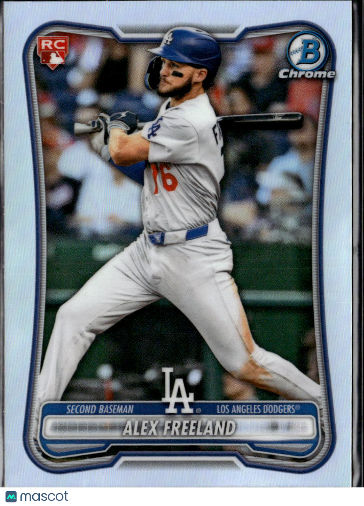 Alex Freeland 2026 Bowman Chrome RC Los Angeles Dodgers