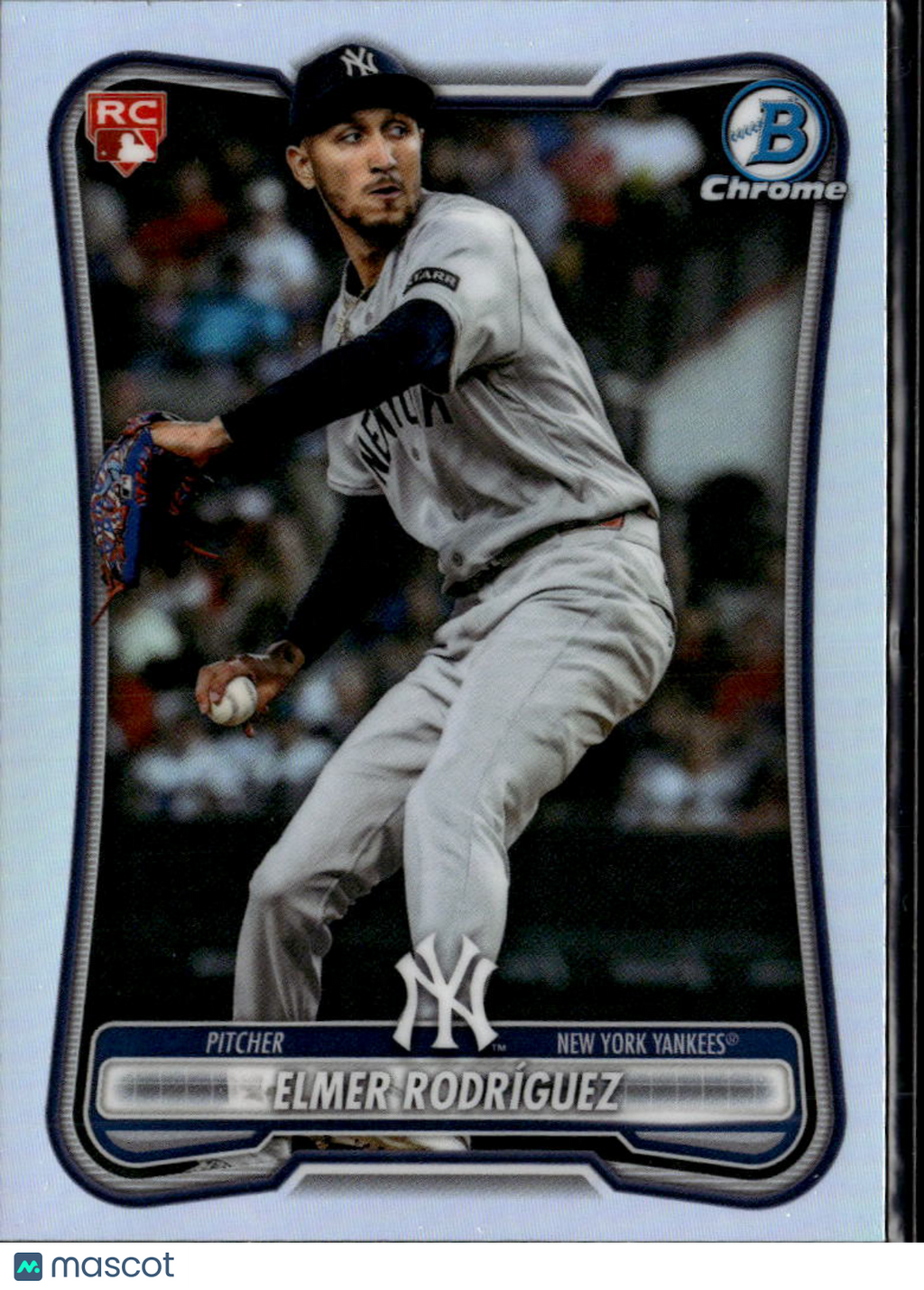 Elmer Rodriguez 2026 Bowman Chrome RED Refractor RC New York Yankees