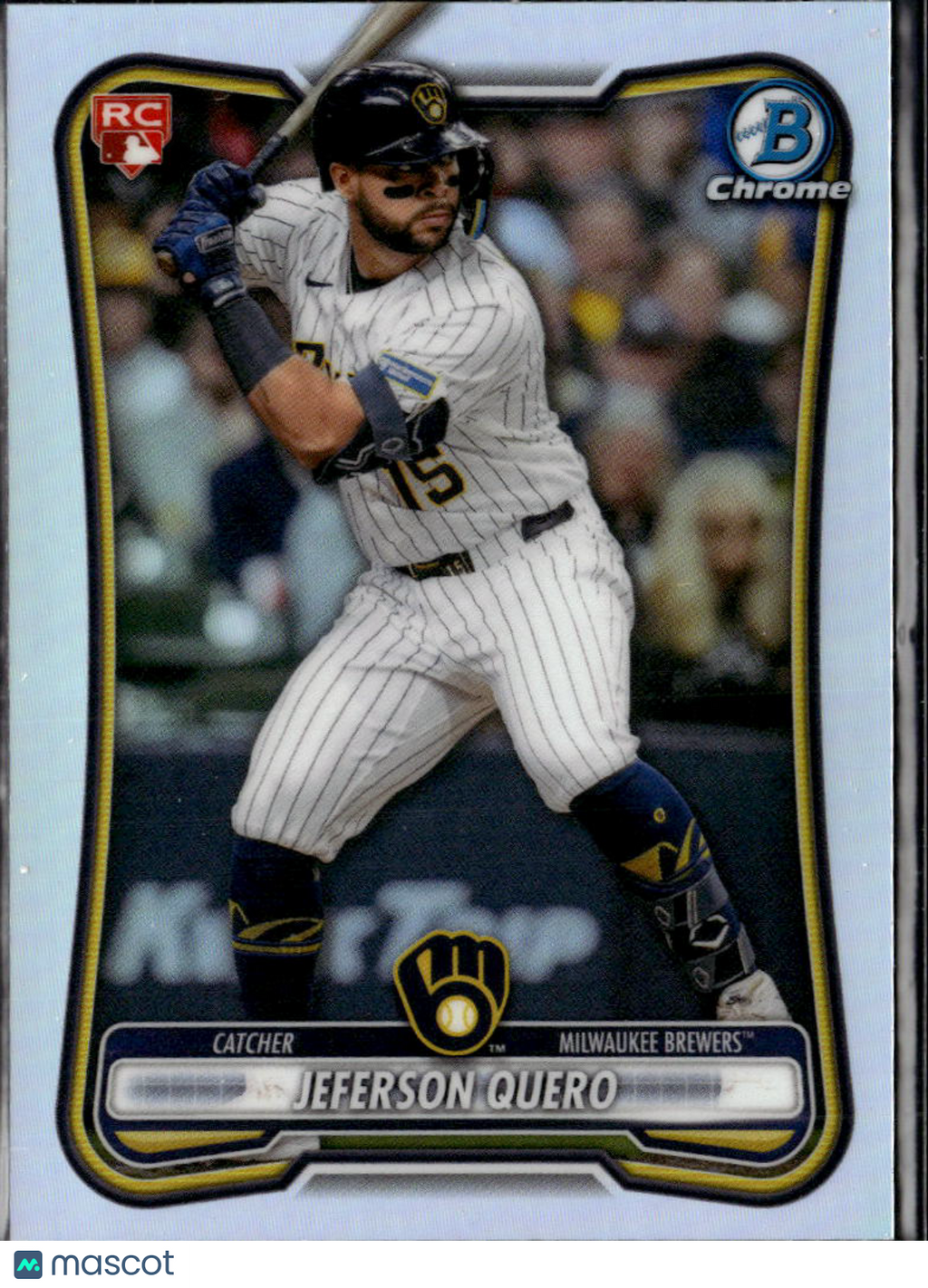 Jeferson Quero 2026 Bowman Chrome RED Refractor RC Milwaukee Brewers