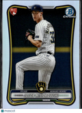 Jacob Misiorowski 2026 Bowman Chrome RED Refractor RC Milwaukee Brewers
