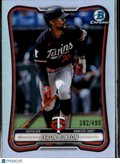 Byron Buxton 2026 Bowman Chrome Refractor 302/499 Minnesota Twins