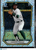 Johenssy Colome 2026 Bowman Chrome 1st Shimmer Refractor Oakland Athletics