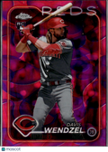 Davis Wendzel 2024 Topps Chrome Pink Lava Lamp RC /299 Cincinnati Reds
